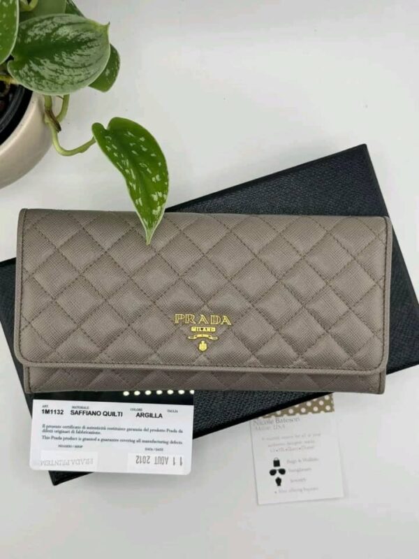 Prada Quilted Wallet