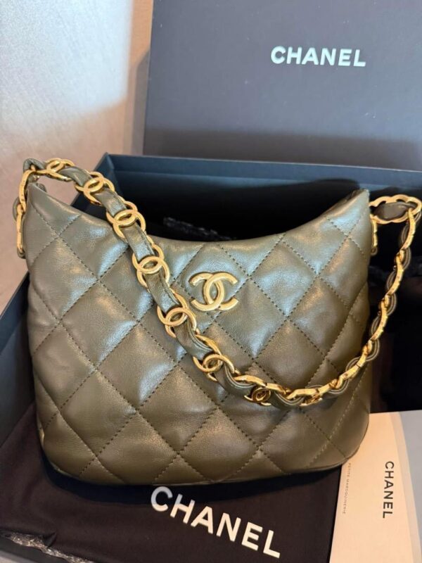 Chanel hobo 22k khaki Ghw 2022