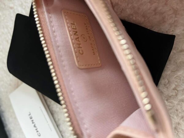 23S light beige zip card 3:27 PM holder wallet - Image 3