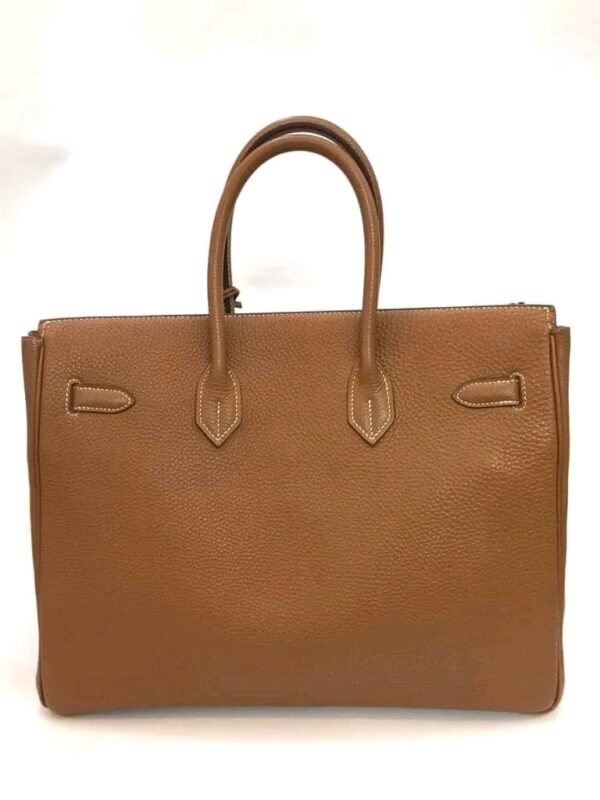 B35 Birkin 35 Gold Togo Leather PHW #H Square 2004