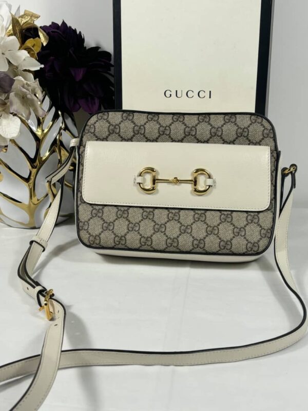 Gucci Horsebit 1955 Small White