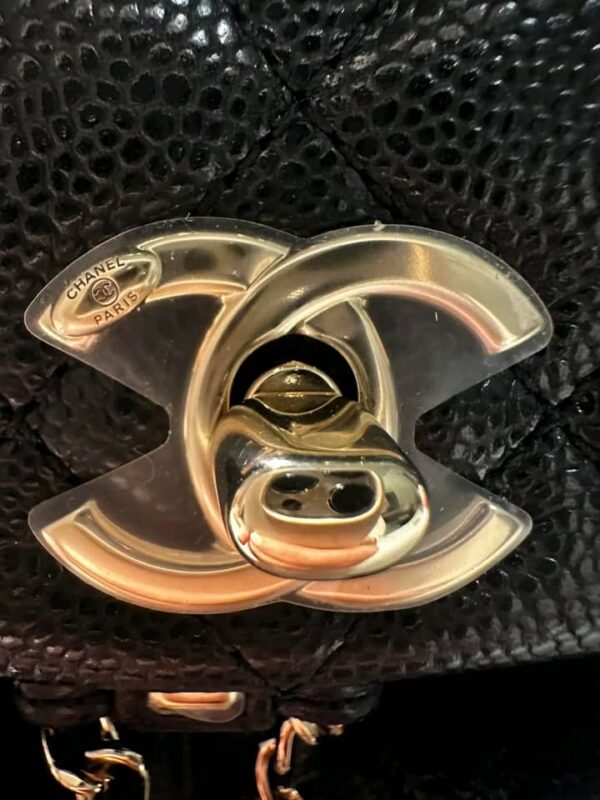 Chanel Mini Duma Backpack Caviar in Black 24A - Image 7