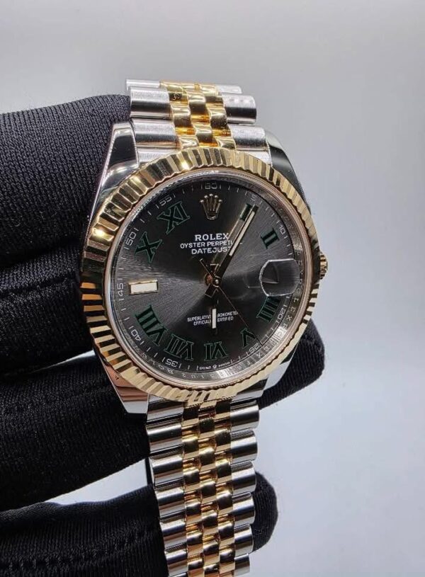 <<< Full Complete Set >>>  RLX 126333  Slate Roman Dial  Cert dated 2023 Full links - Image 2