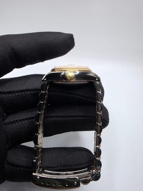 RxxxX 69173 (Watch only) White Roman dial N Serial (1991) 18 links - Image 4