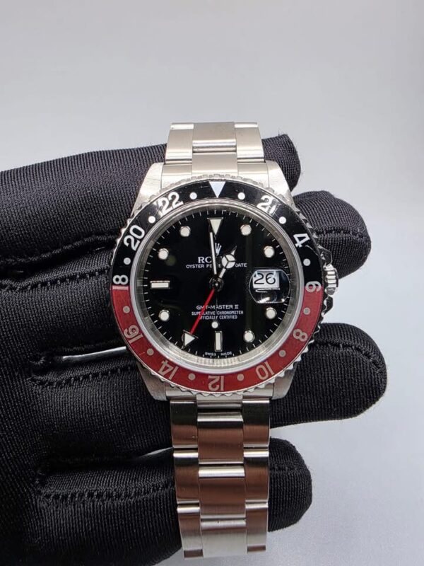 RxxxX 16710 (Watch only) Black and Red insert P serial SEL 12 links