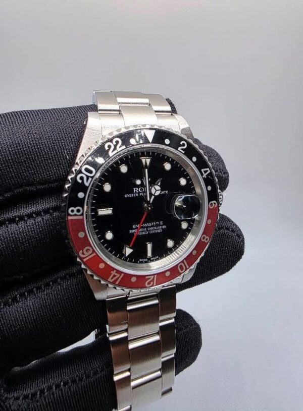 RxxxX 16710 (Watch only) Black and Red insert P serial SEL 12 links - Image 4