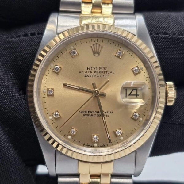 RLX 16233 Diamond Dial Champagne - Image 2